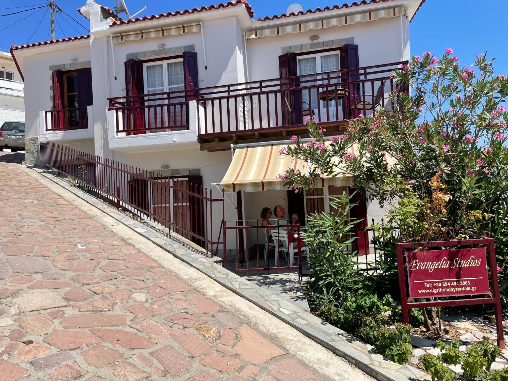 Evangelia Studios Sigrion Exterior photo